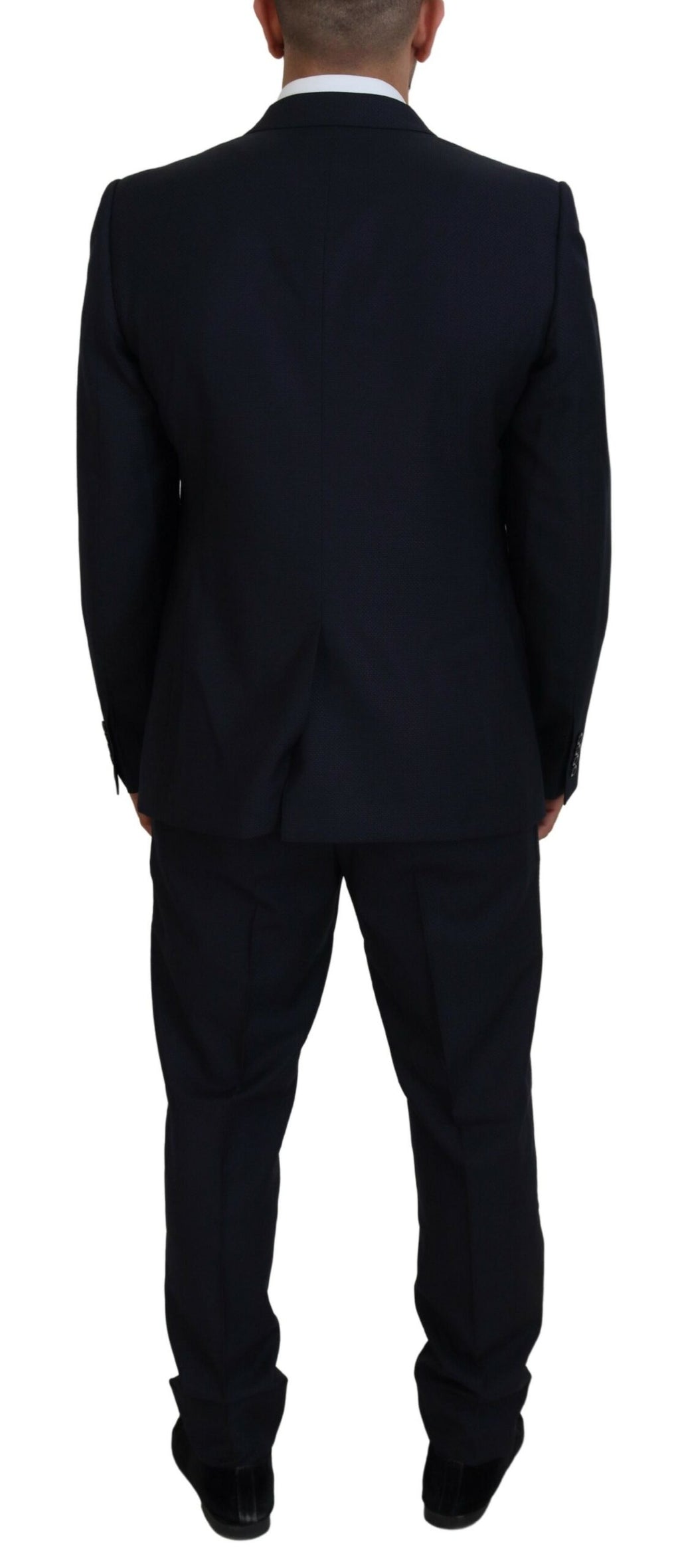 Dolce & Gabbana Blauer einreihiger 2-teiliger MARTINI Anzug