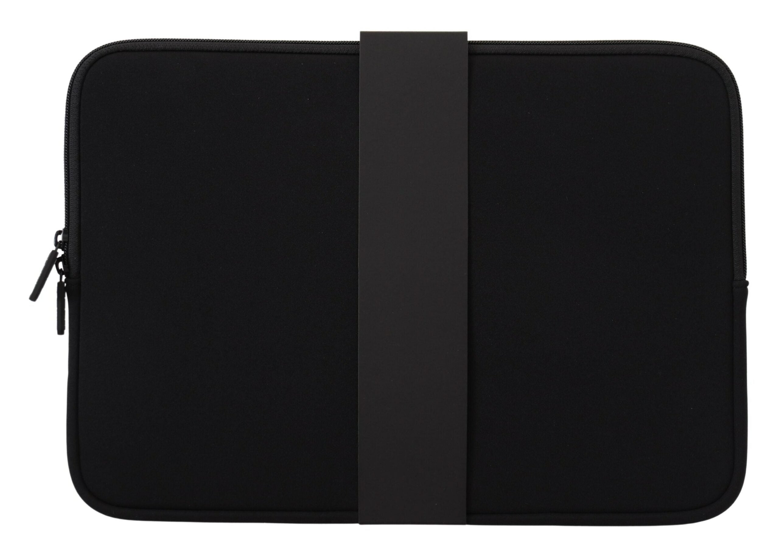 Gant Schwarzes gepolstertes Etui Tasche Zipper Cover Sleeve Case