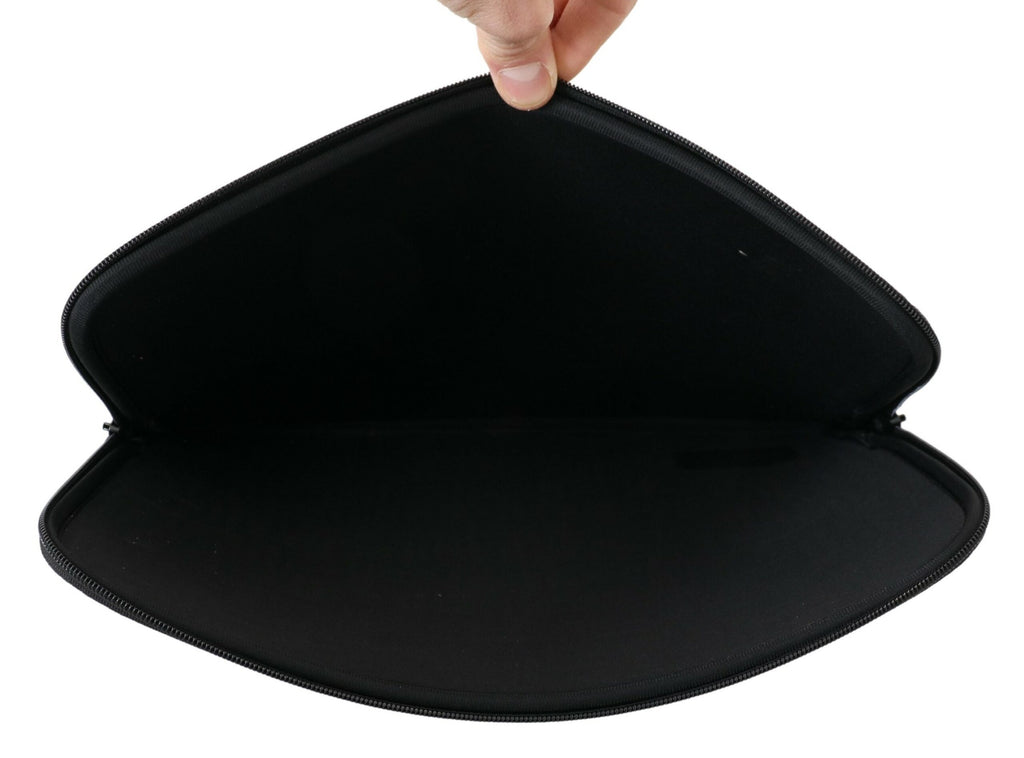 Gant Schwarzes gepolstertes Etui Tasche Zipper Cover Sleeve Case