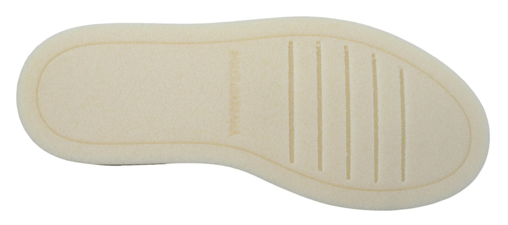 Dolce & Gabbana Weiß Leder Low Top Oxford Turnschuhe Freizeitschuhe