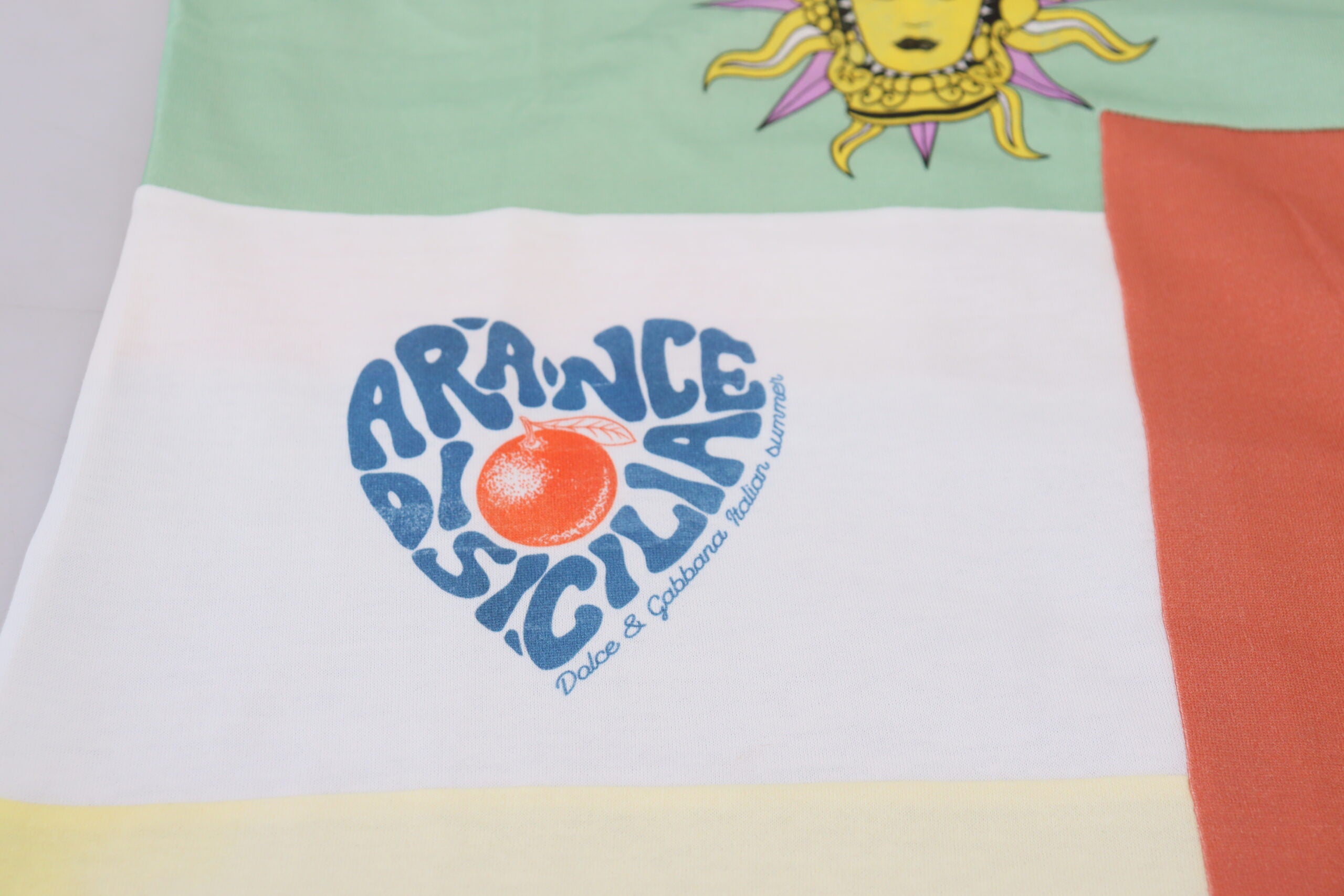 Dolce & Gabbana Multicolor Baumwolle DG Love Patchwork