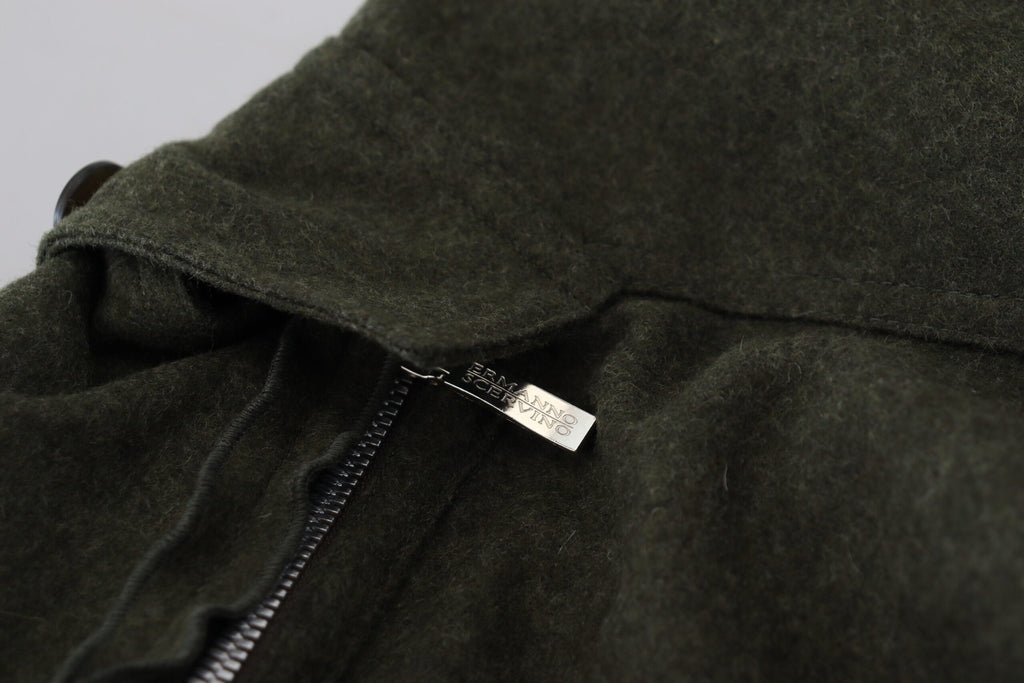 Ermanno Scervino Grüne Lace Up Leg Frauen Tapered Pants