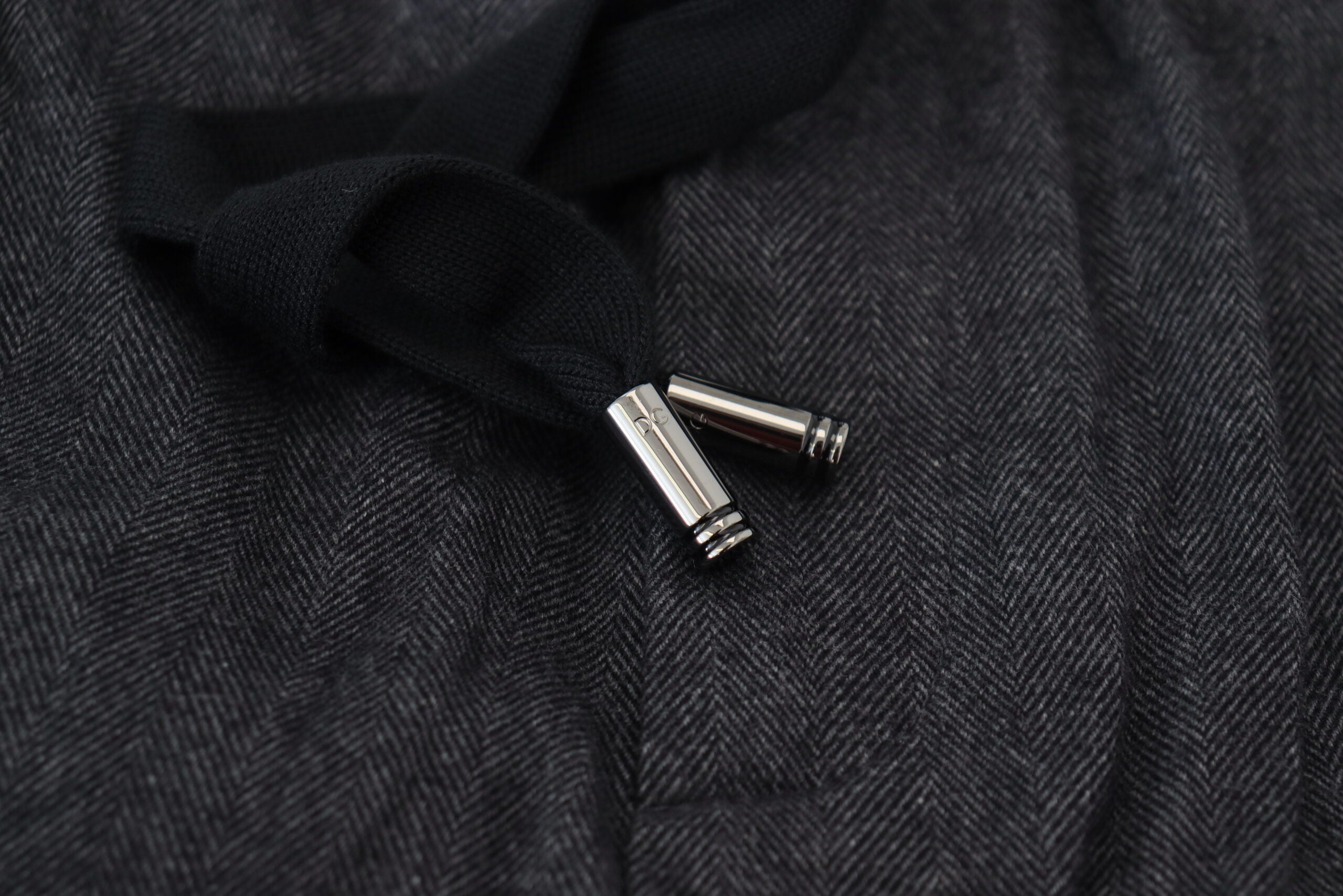 Dolce & Gabbana Graue Baumwoll-Jogger-Hose für Männer