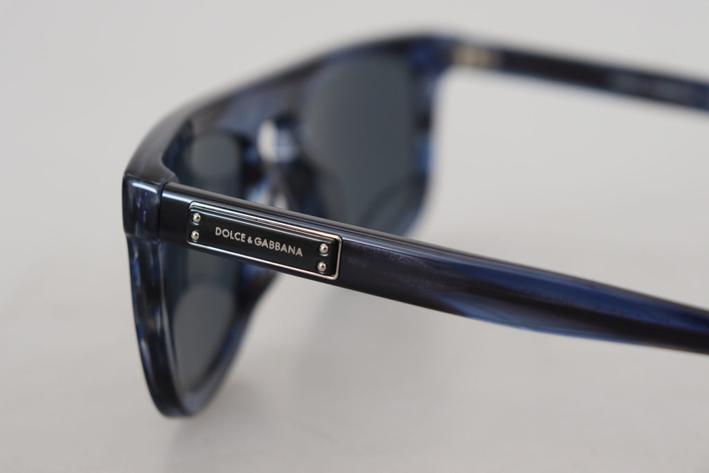 Dolce & Gabbana Blau DG4288 Acetat Vollrand-Sonnenbrille
