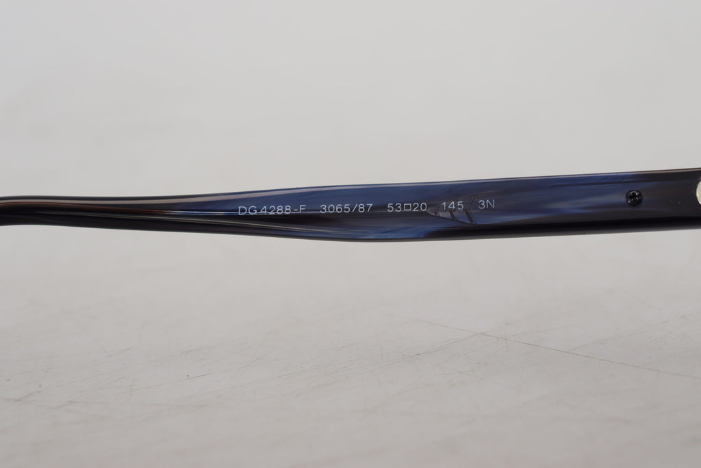 Dolce & Gabbana Blau DG4288 Acetat Vollrand-Sonnenbrille