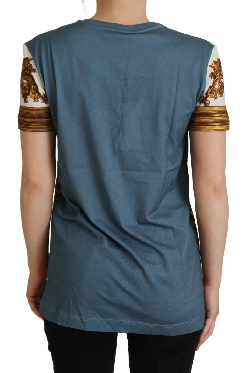 Dolce & Gabbana Multicolor DG Logo Angel Bedrucktes Shirt Top