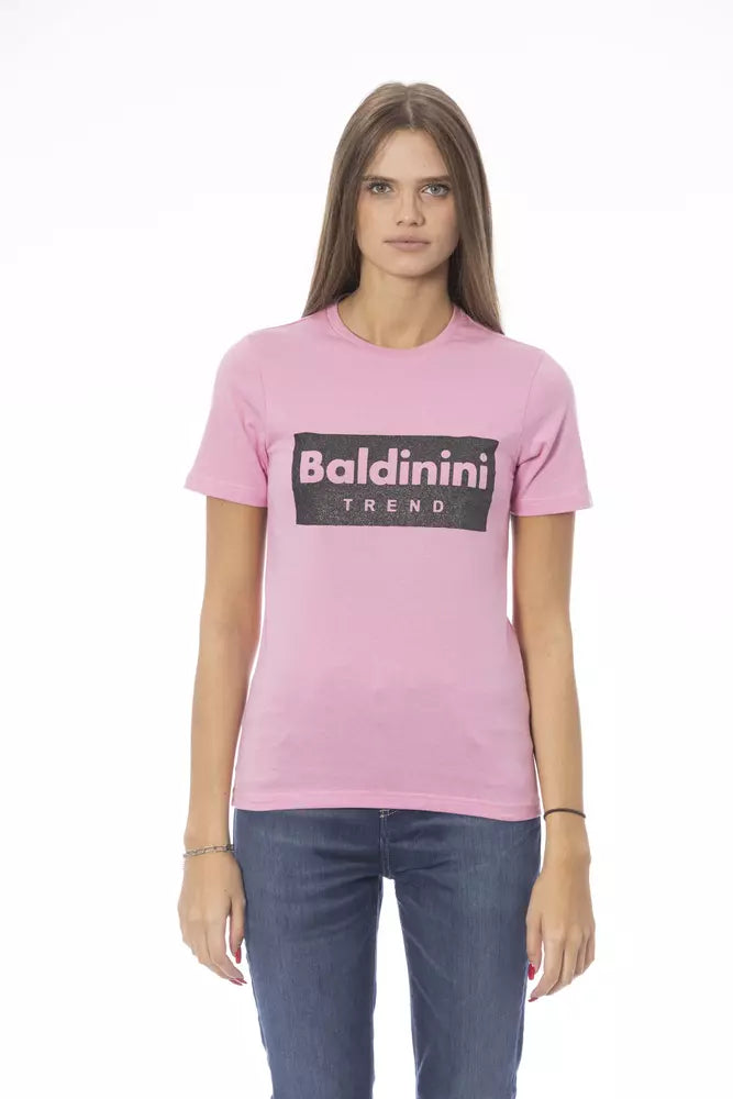 Baldinini Trend Multicolor Baumwolle Frauen T-Shirt