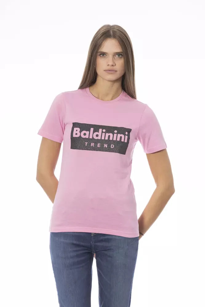 Baldinini Trend Multicolor Baumwolle Frauen T-Shirt