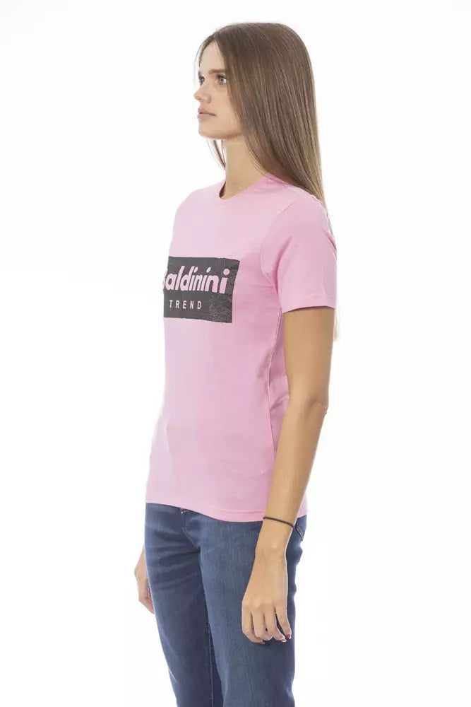 Baldinini Trend Multicolor Baumwolle Frauen T-Shirt
