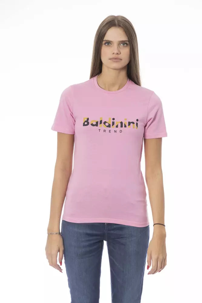 Baldinini Trend Multicolor Baumwolle Frauen T-Shirt