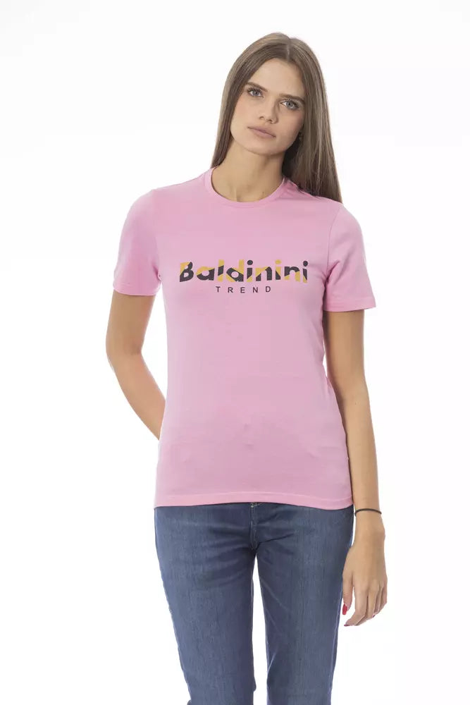 Baldinini Trend Multicolor Baumwolle Frauen T-Shirt