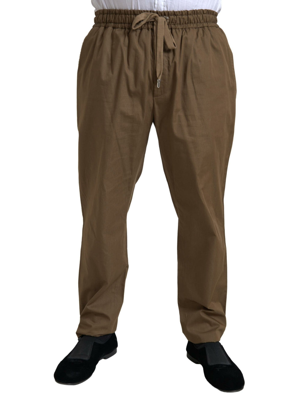 Dolce & Gabbana Brauner einreihiger TAORMINA Anzug, 2-teilig