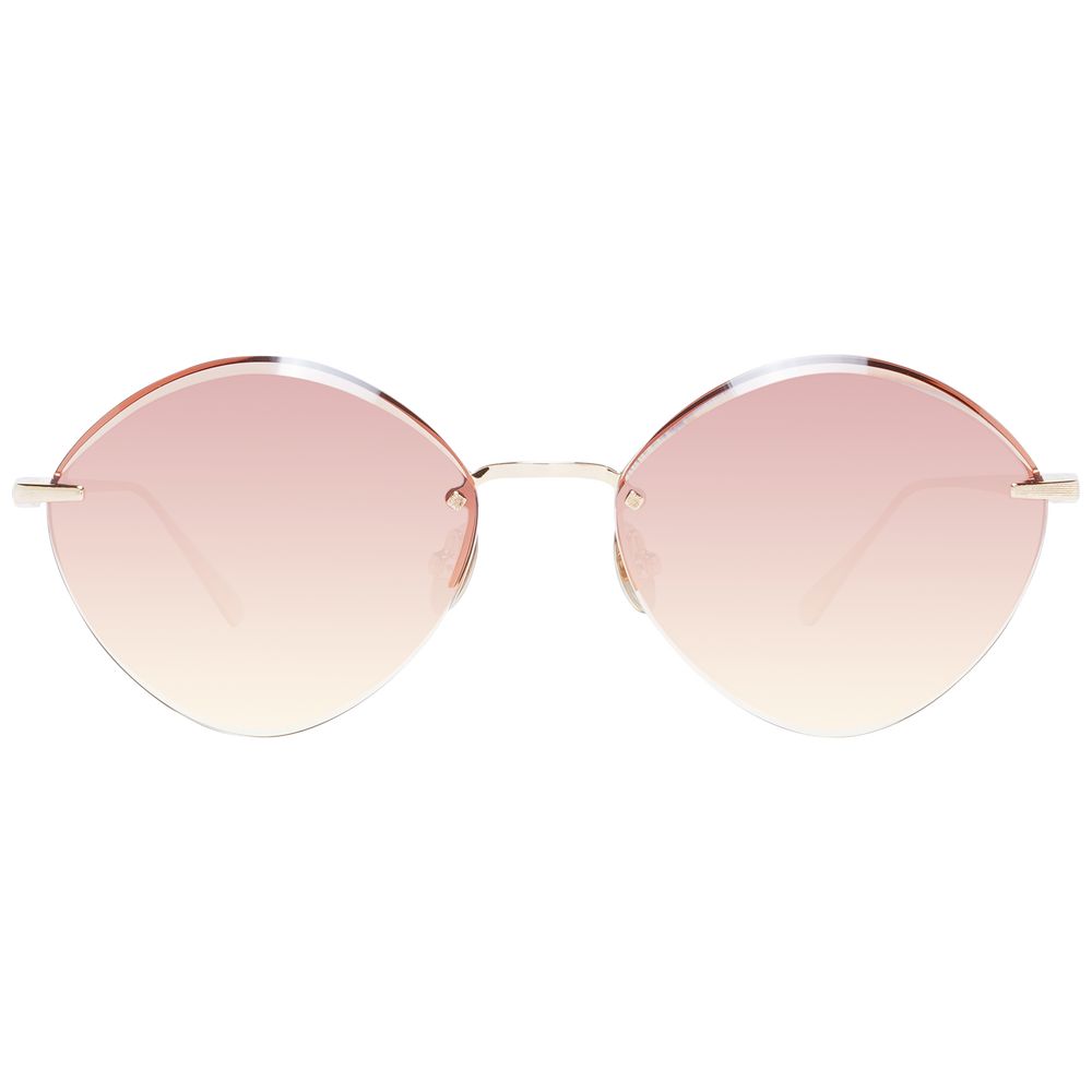 Scotch & Soda Goldene Sonnenbrille aus Edelstahl