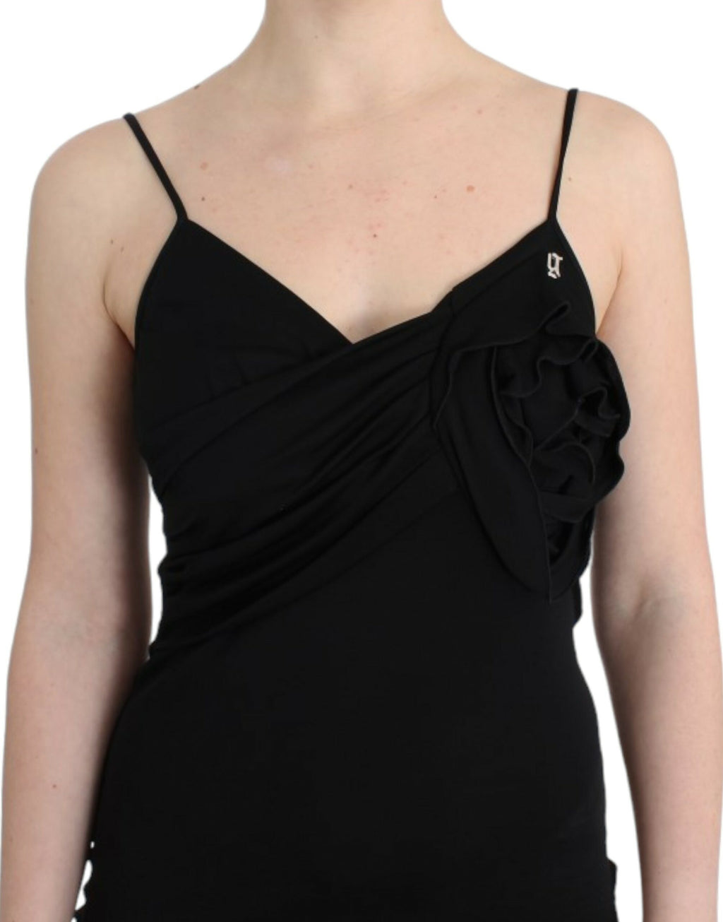 John Galliano Schwarzes Coctailkleid
