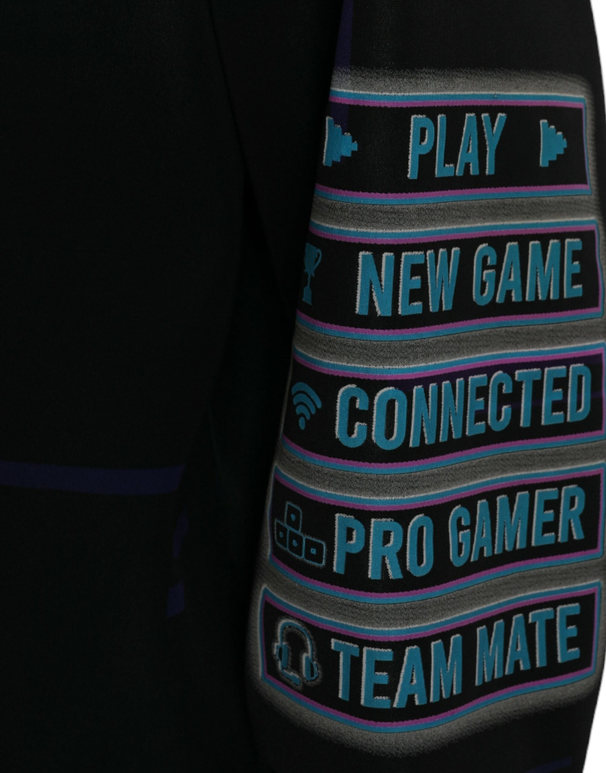 Dolce & Gabbana Schwarzes Logo Print Sweatshirt mit Kapuze Pullover