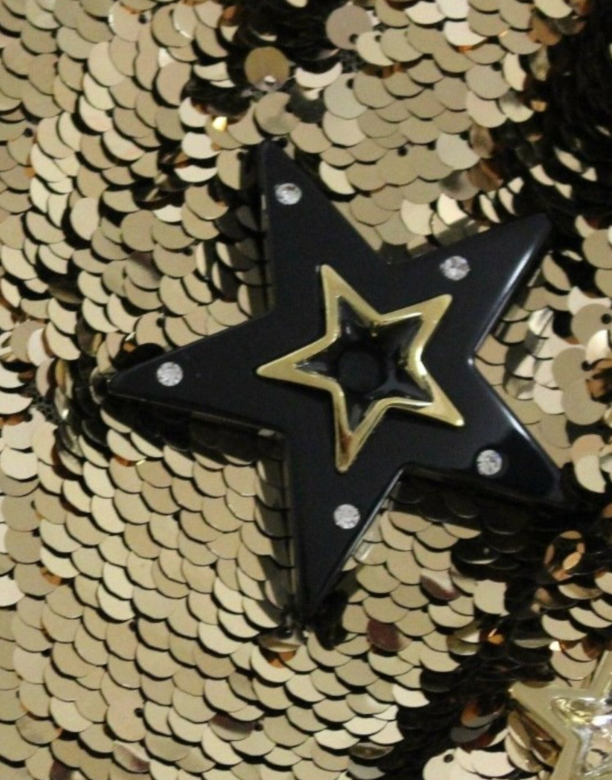 Dolce & Gabbana Meisterwerk goldfarbenes Kleid mit Pailletten und Swarovski-Kristallen