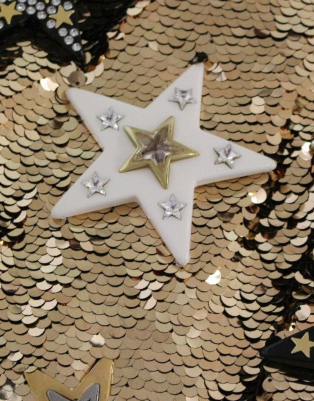 Dolce & Gabbana Meisterwerk goldfarbenes Kleid mit Pailletten und Swarovski-Kristallen