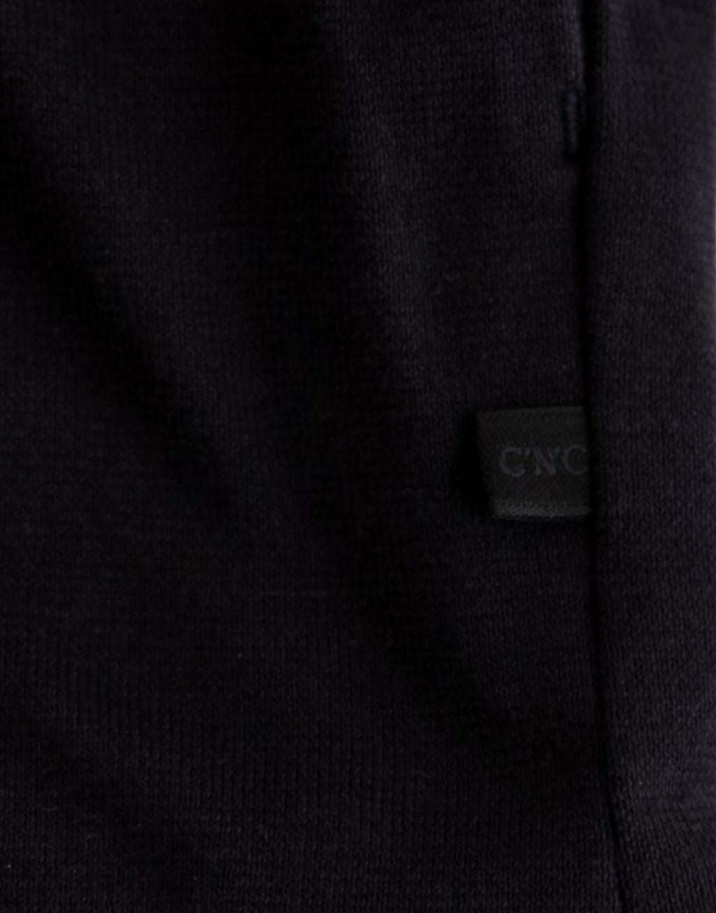 Costume National Blauer Baumwollpullover mit Kapuze