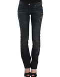 Costume National Blaue Jeans mit schmalem Bein
