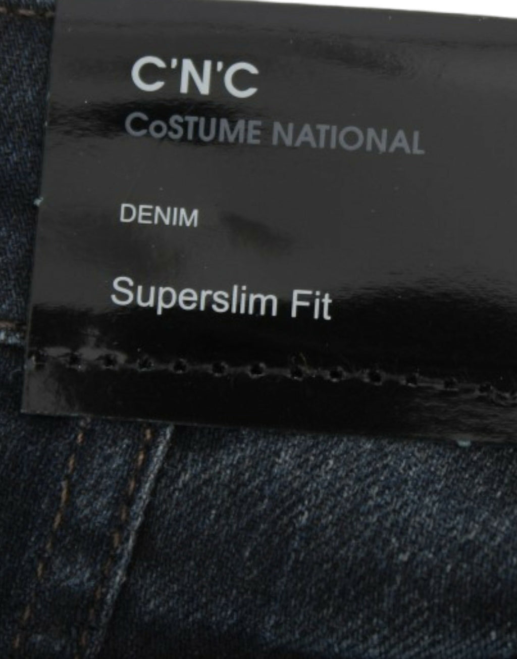 Costume National Blaue Jeans mit schmalem Bein