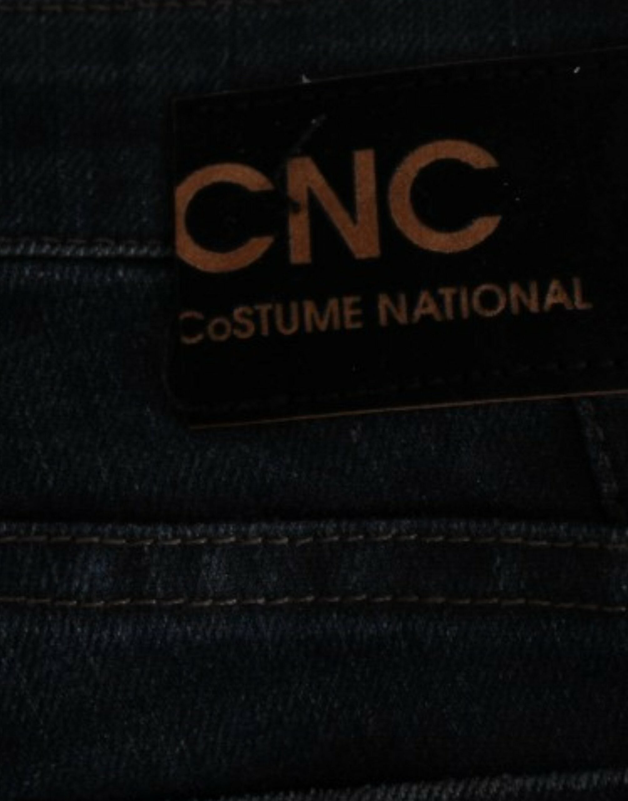 Costume National Blaue Jeans mit schmalem Bein