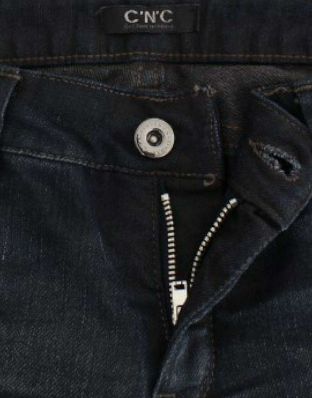 Costume National Blaue Jeans mit schmalem Bein