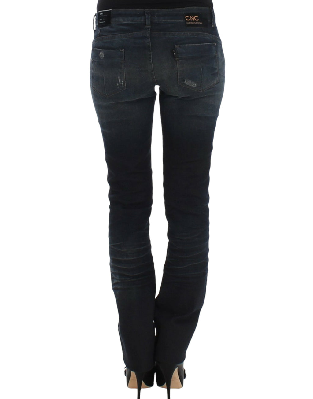 Costume National Blaue Jeans mit schmalem Bein