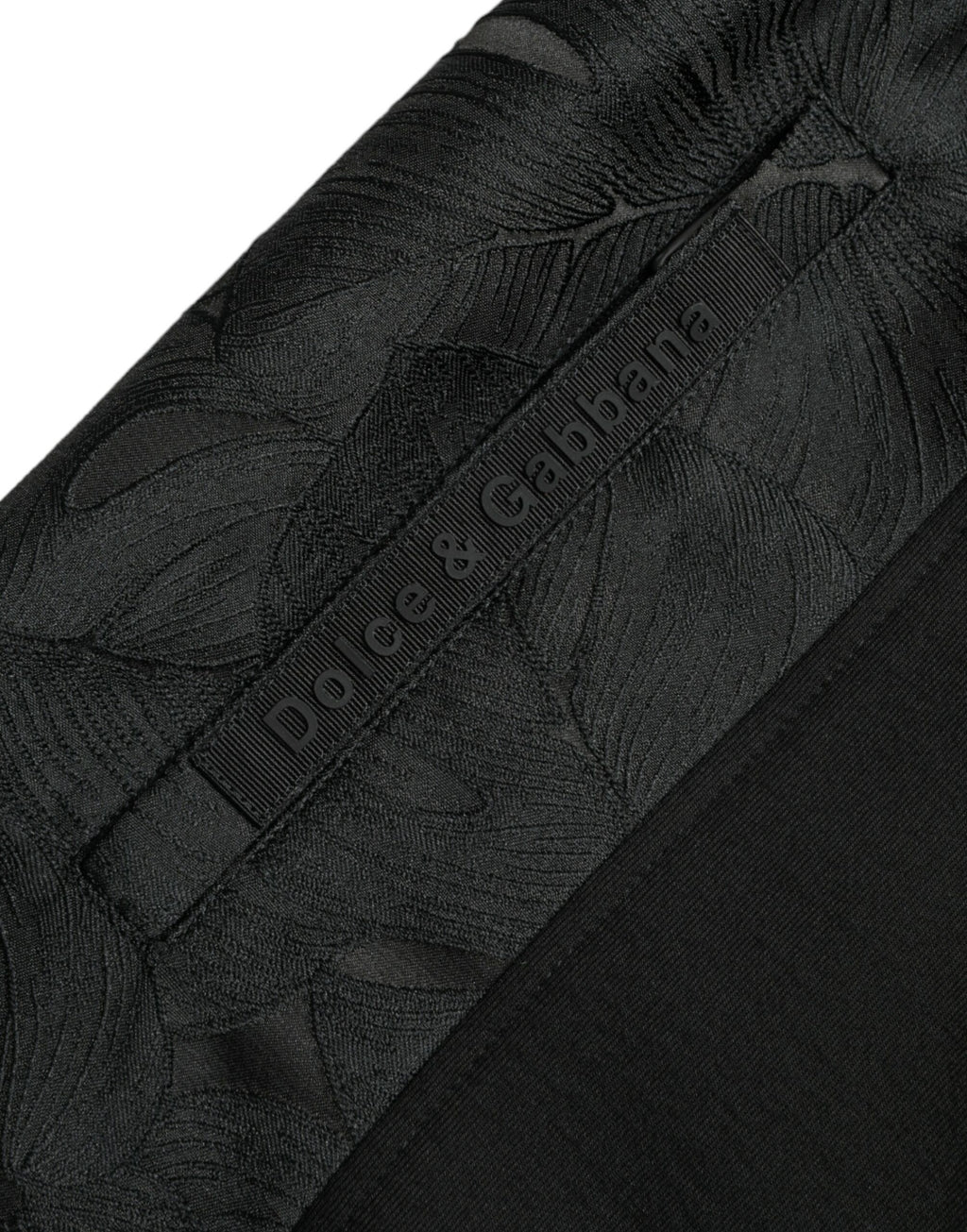 Dolce & Gabbana Schwarze Cotton Slim Stretch-Jogger-Hose