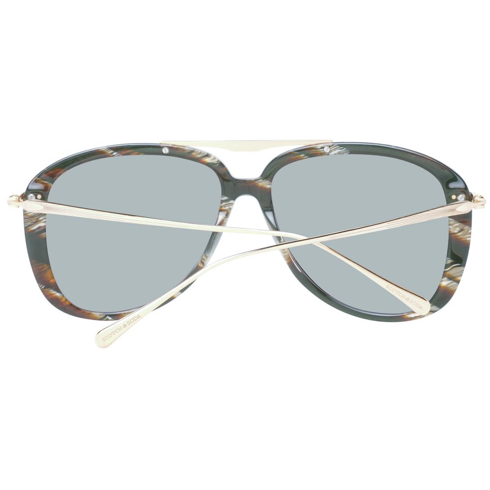 Scotch & Soda Sonnenbrille aus Metall und Kunststoff in Schwarz