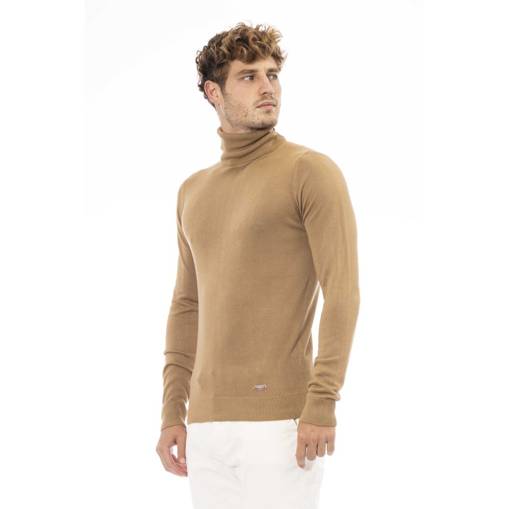 Baldinini Trend Beige Modal Männer Pullover