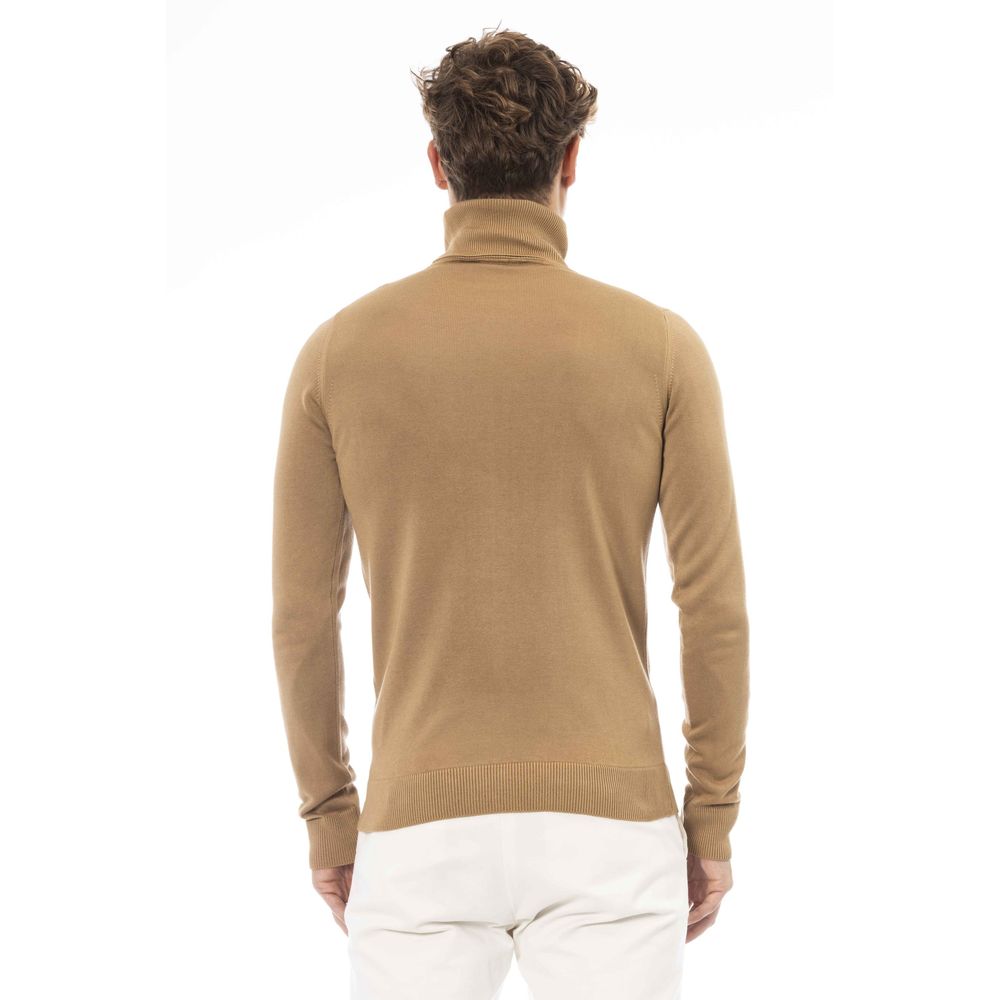 Baldinini Trend Beige Modal Männer Pullover