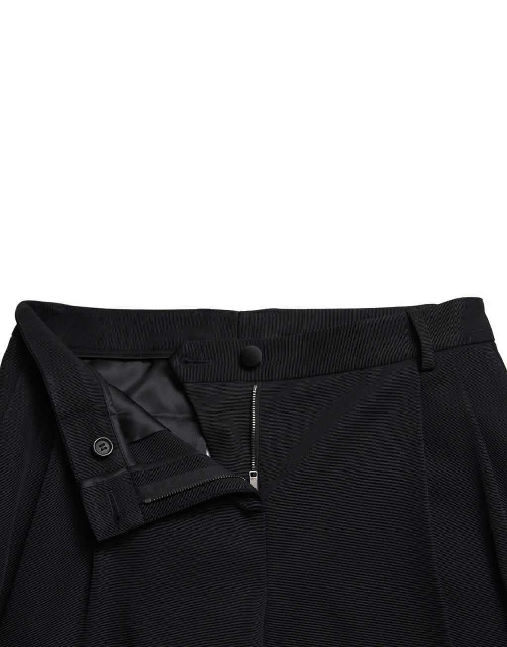 Dolce & Gabbana Schwarze Mid Waist Skinny Cropped Pants