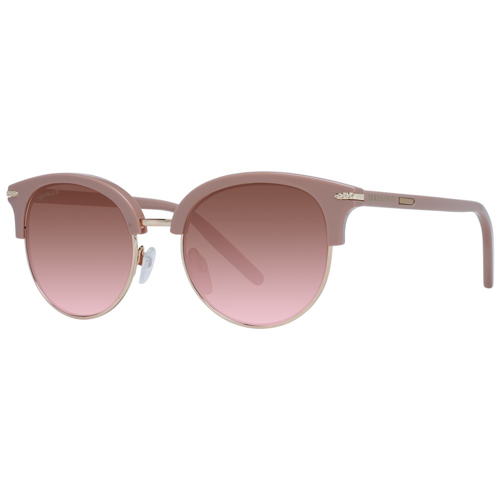 Serengeti Pinke Sonnenbrille aus Acetat und Metall