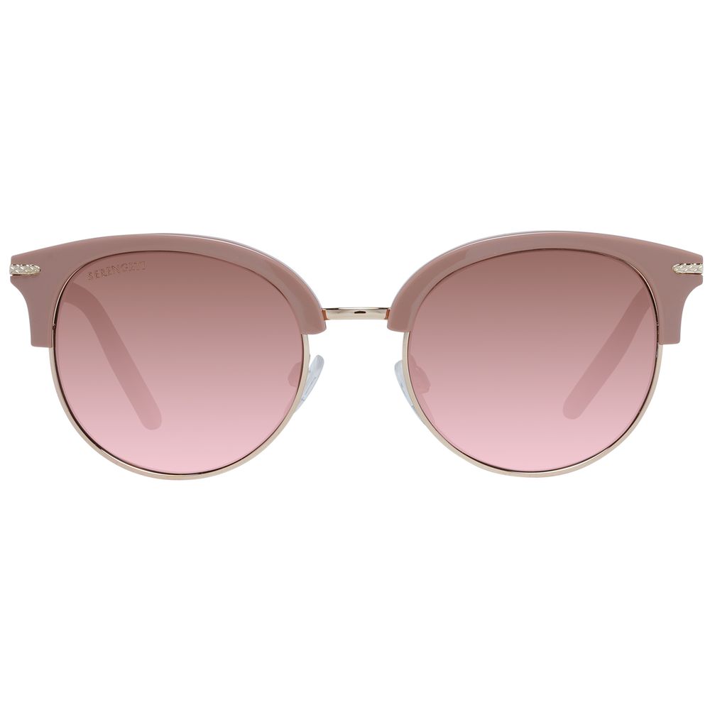 Serengeti Pinke Sonnenbrille aus Acetat und Metall