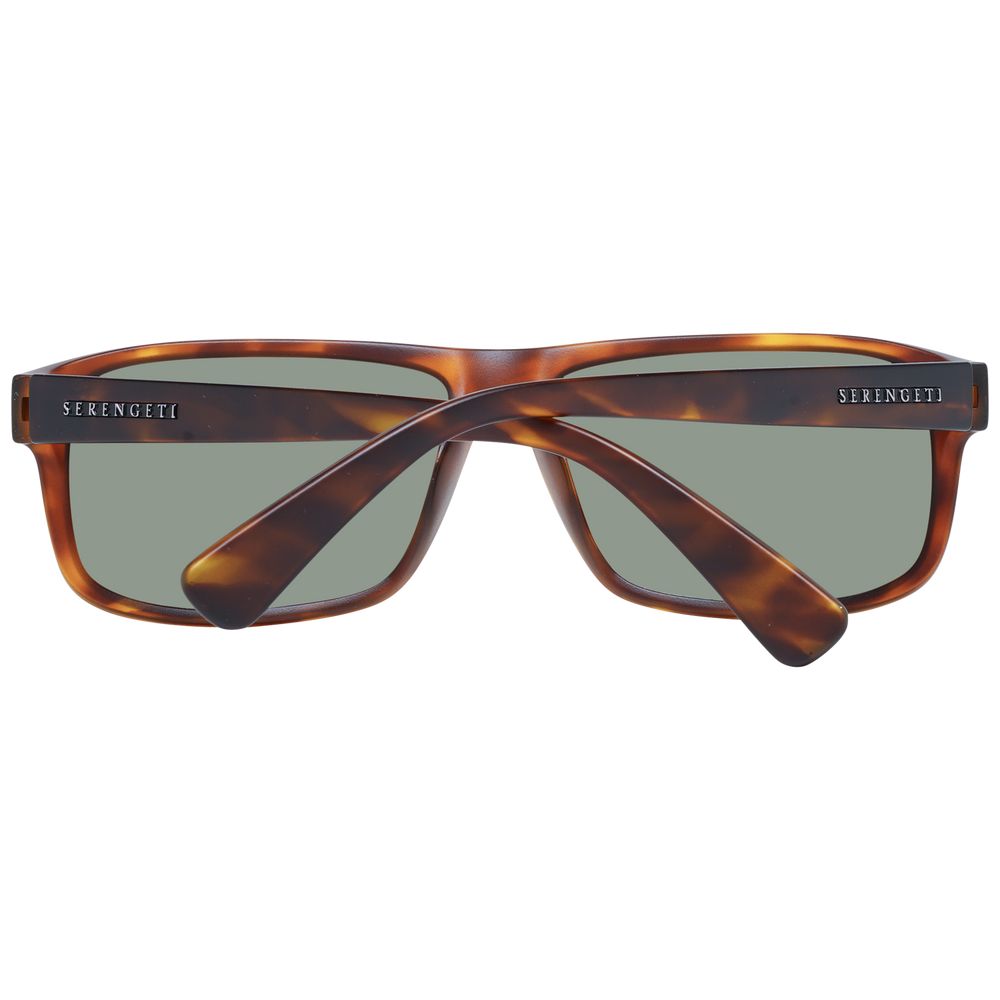 Serengeti Braune Sonnenbrille aus Kunststoff