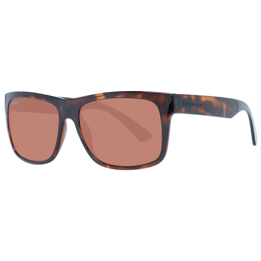 Serengeti Braune Sonnenbrille aus Kunststoff