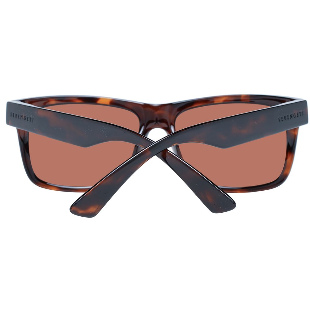 Serengeti Braune Sonnenbrille aus Kunststoff