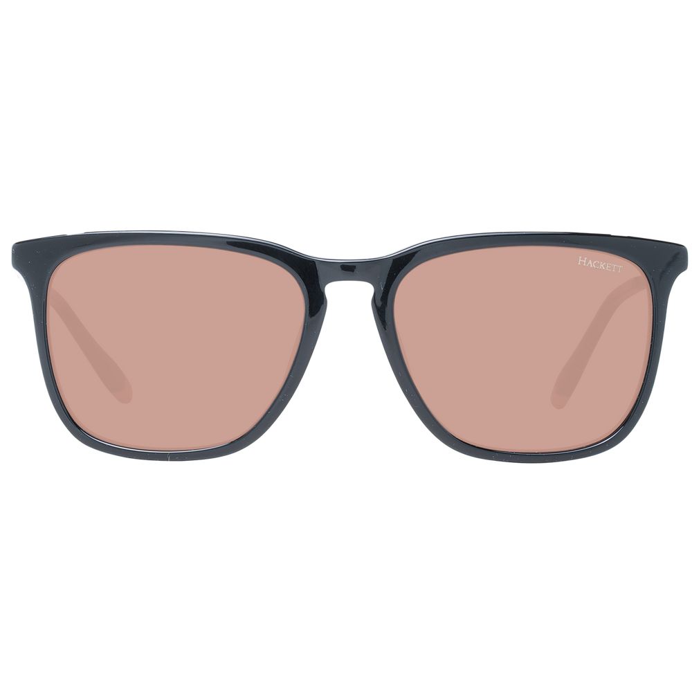 Hackett Schwarze Acetat-Sonnenbrille