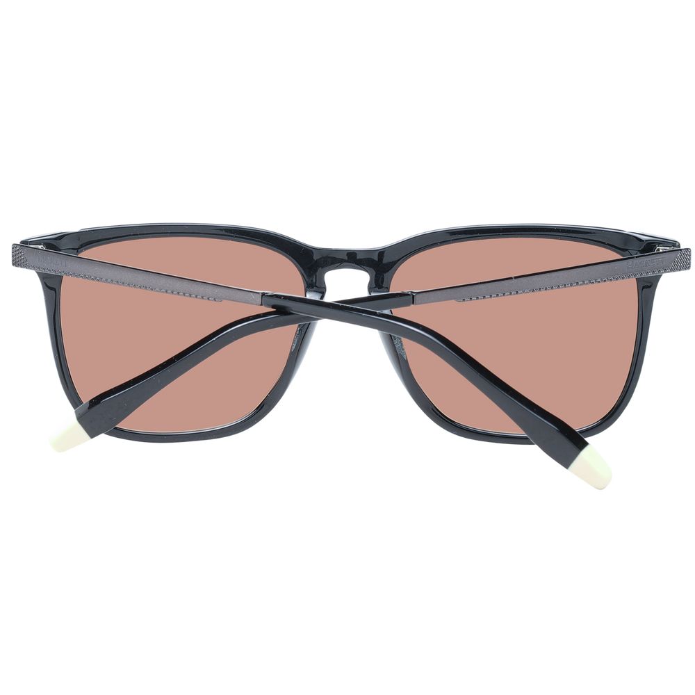 Hackett Schwarze Acetat-Sonnenbrille