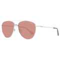 Hackett Goldene Sonnenbrille aus Edelstahl