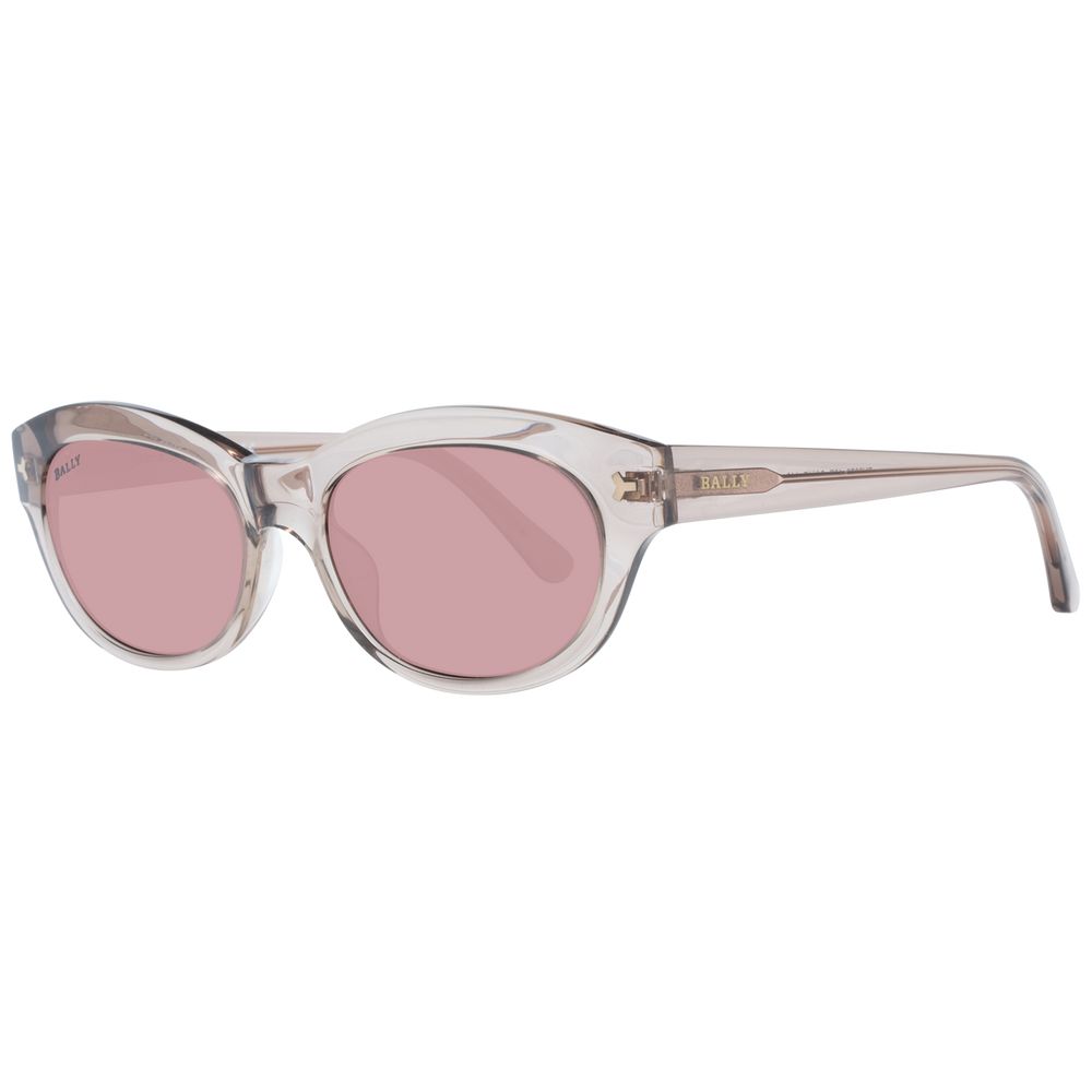 Bally Braune Kunststoff-Sonnenbrille