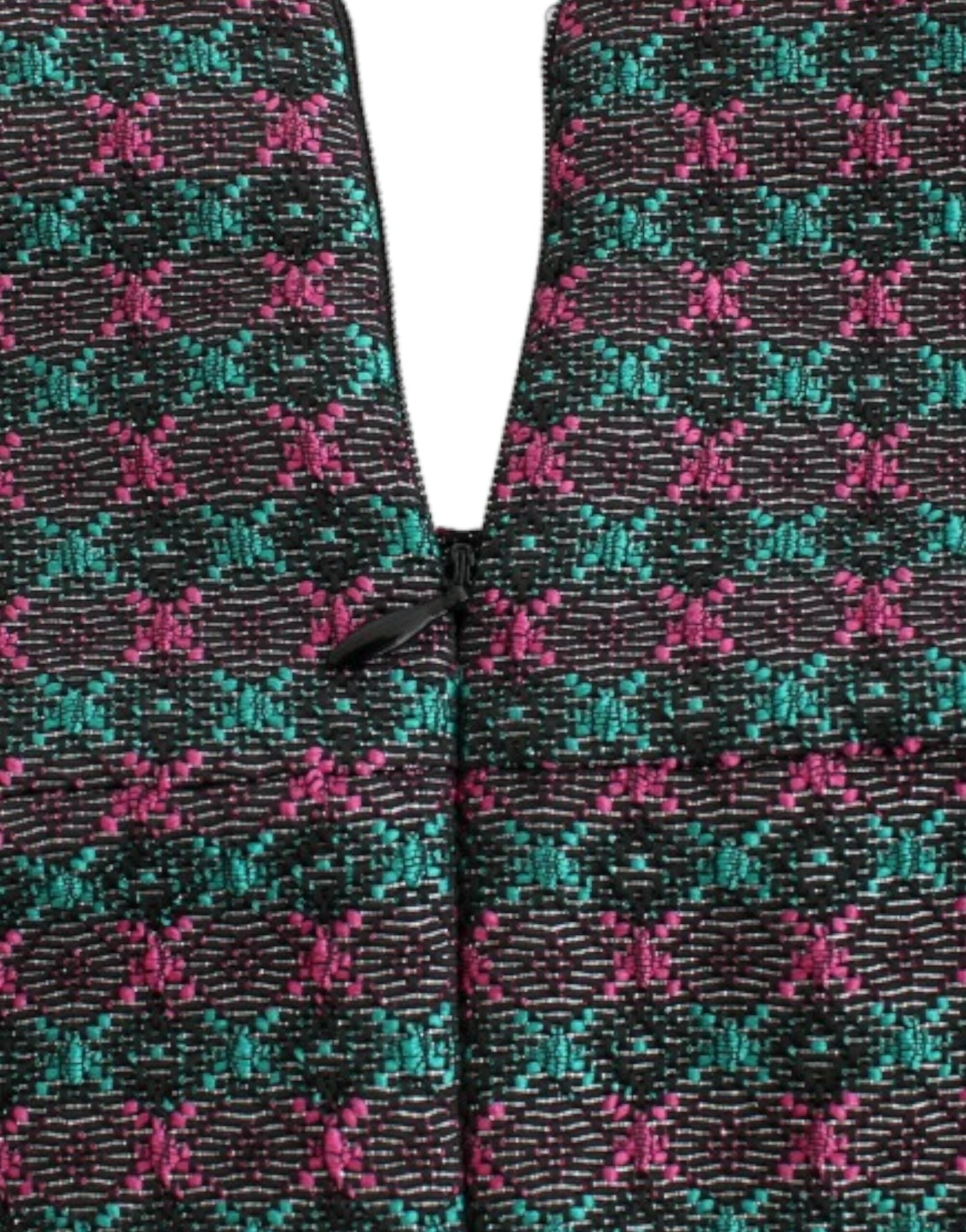 CO|TE Kurzärmeliges Kleid Doris in Multicolor