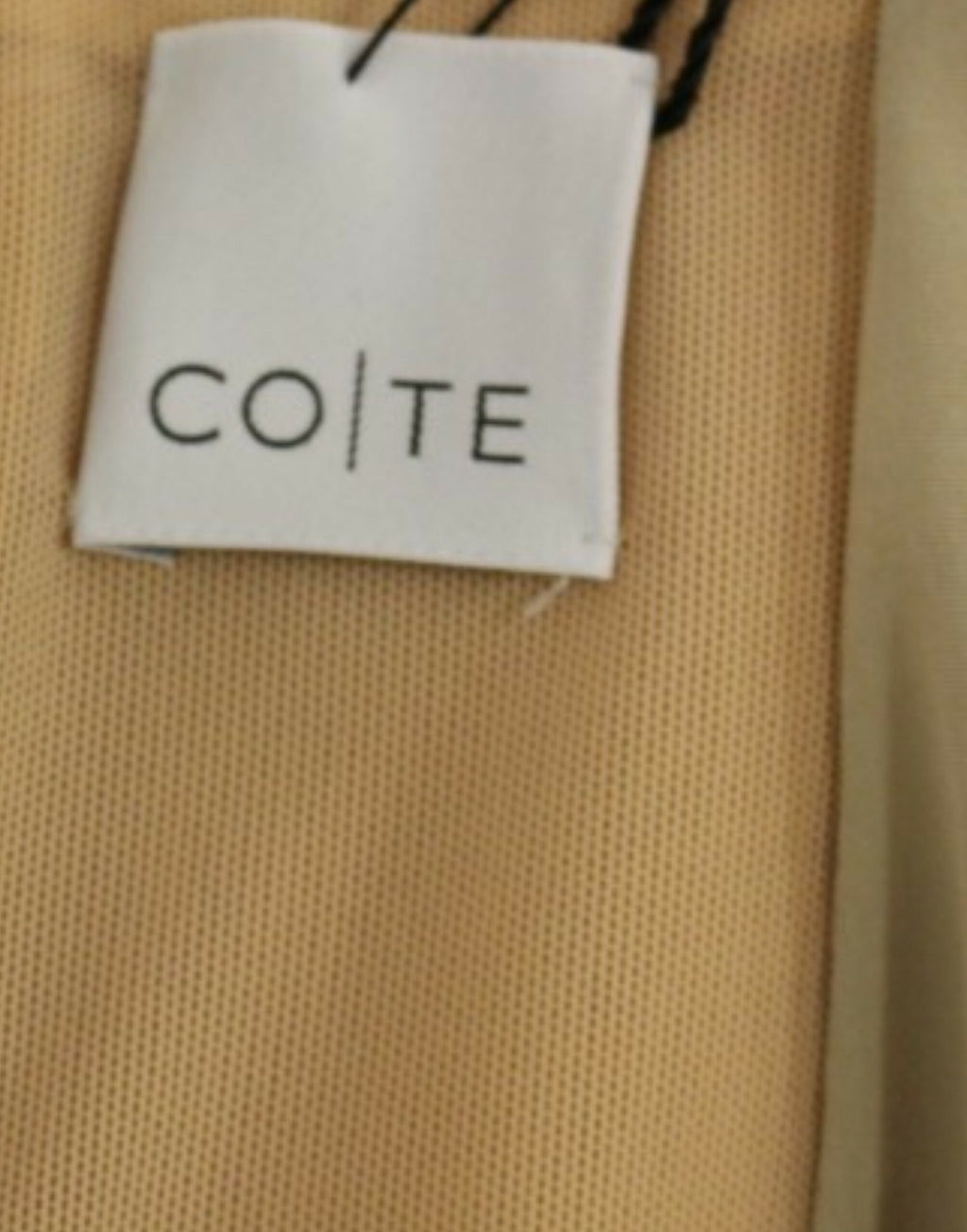 CO|TE Weißes Lindsay Etuikleid