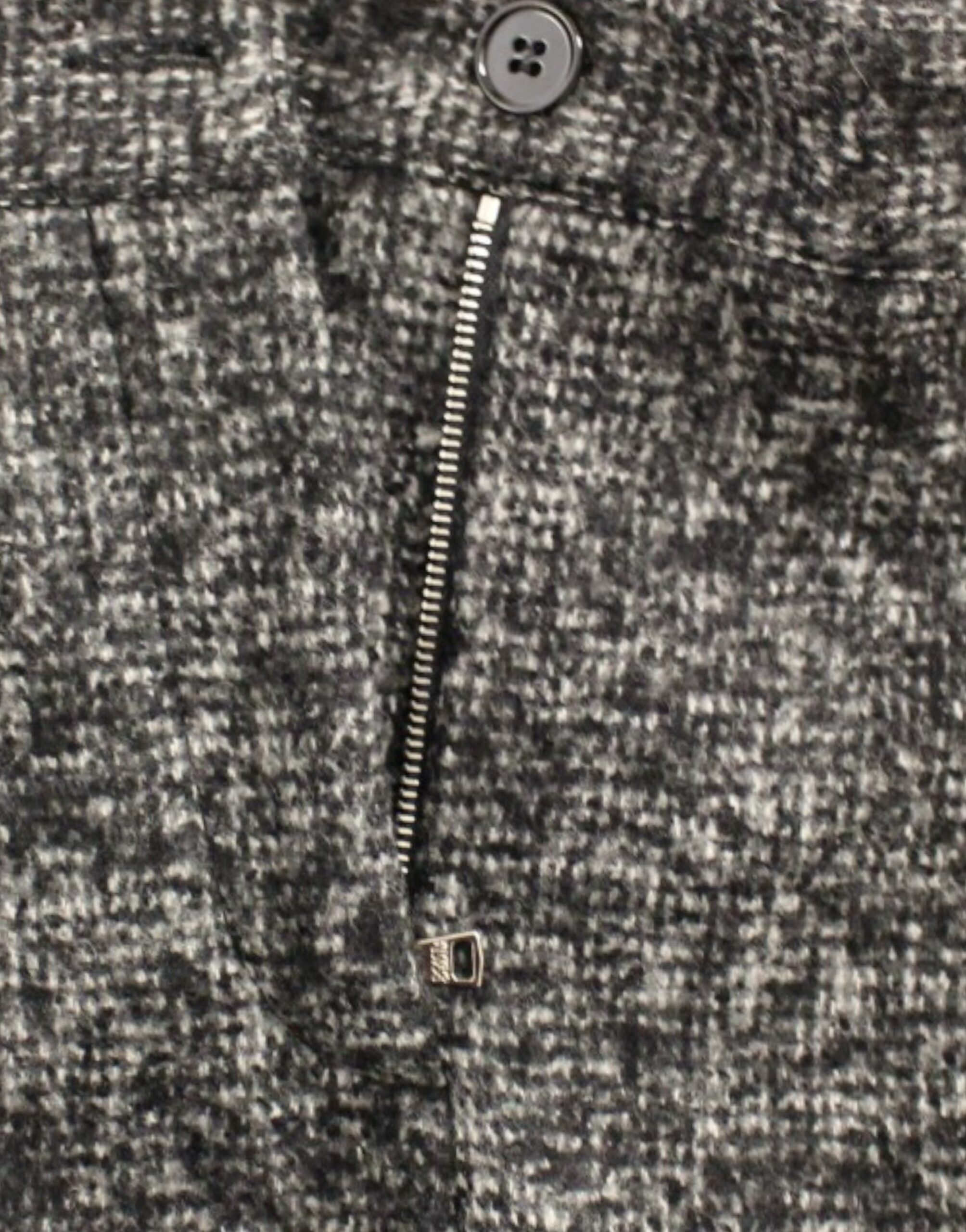 Dolce & Gabbana Graue Wollshorts Hose