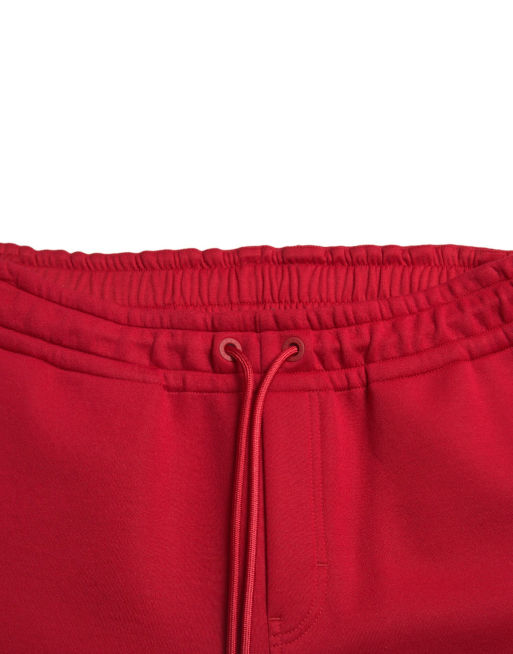 Dolce & Gabbana Rote Skinny-Jogger-Hose aus Baumwollmischung