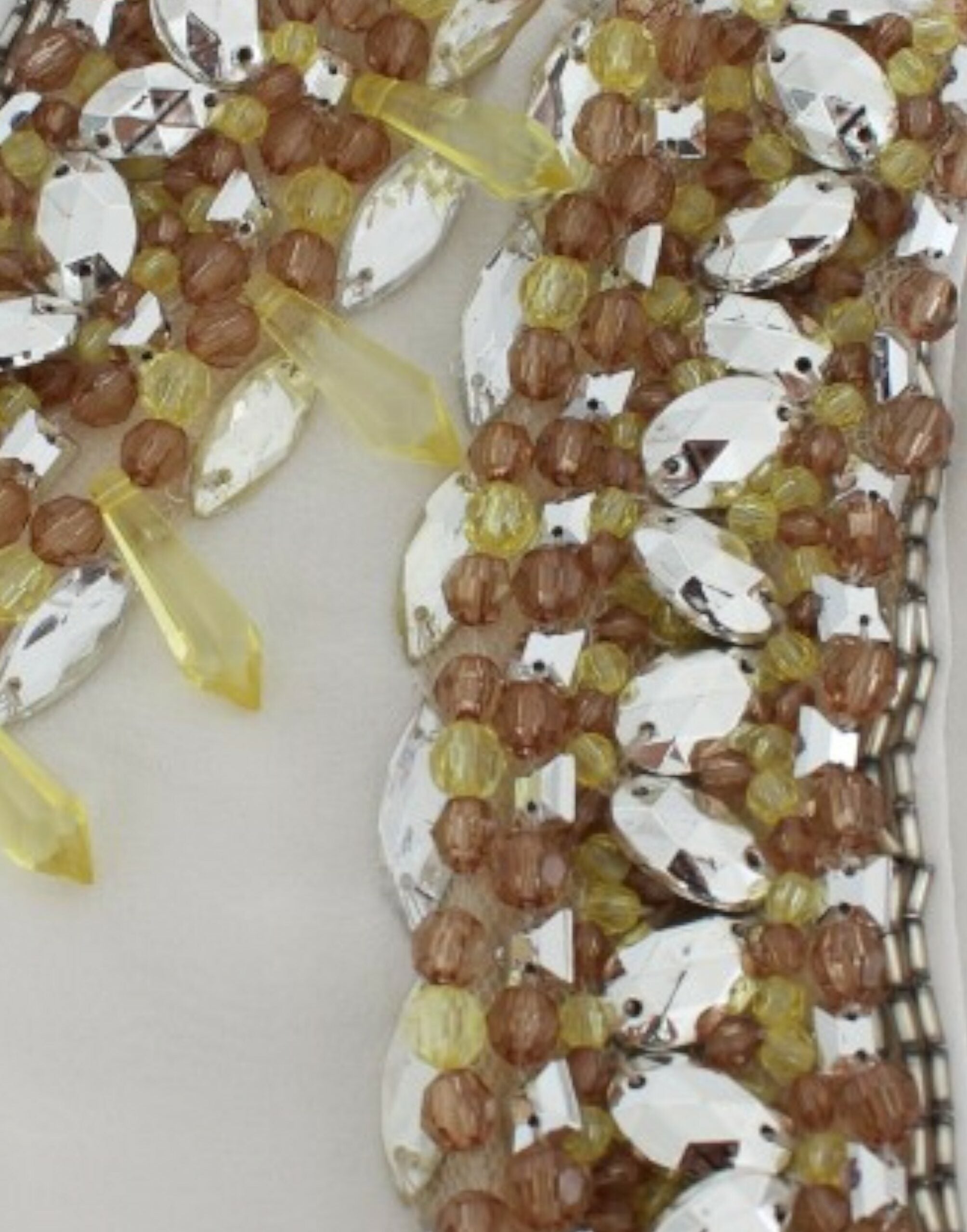 Dolce & Gabbana Weißes kristallbesetztes Tanktop