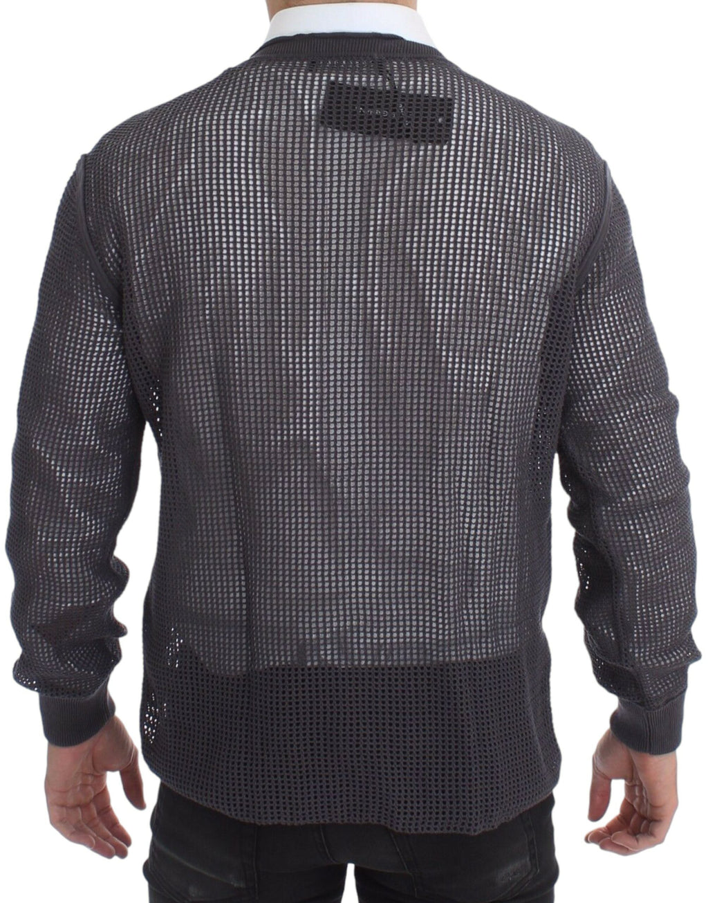 Dolce & Gabbana Lila Runway Netz Pullover Netzpullover