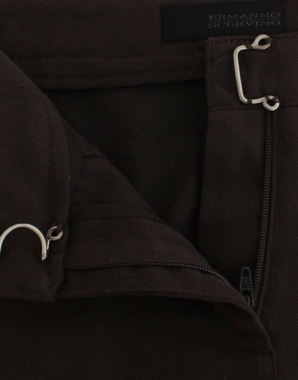 Ermanno Scervino Braun Chinos Beiläufige Anzughose Khakis