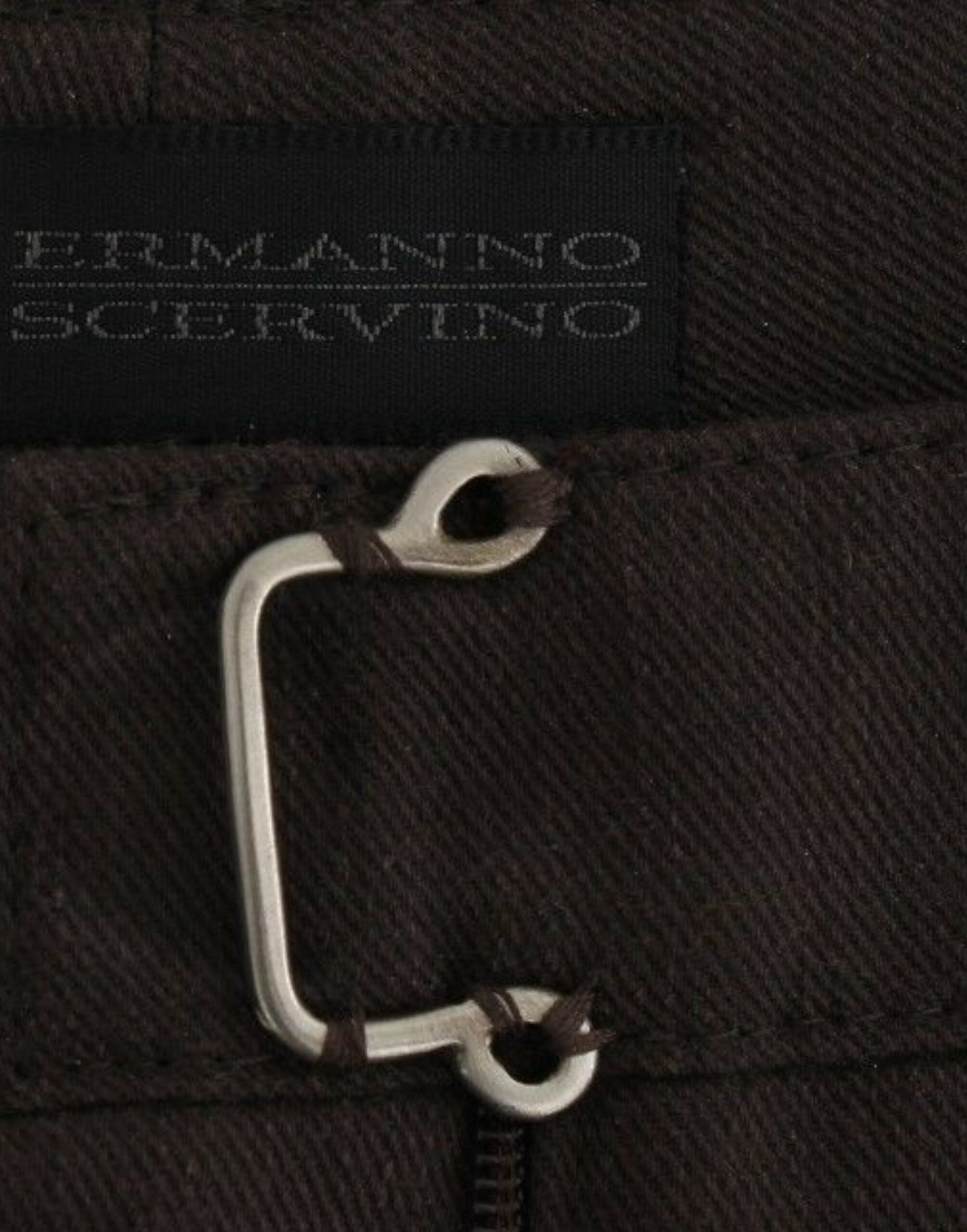Ermanno Scervino Braun Chinos Beiläufige Anzughose Khakis