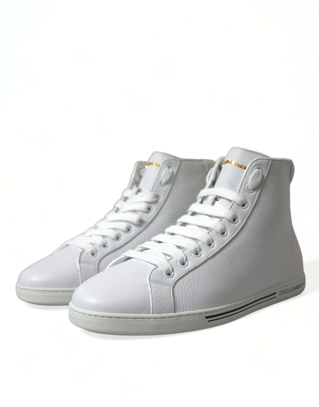 Dolce & Gabbana Weiß Saint Tropez High Top Männer Turnschuhe Schuhe